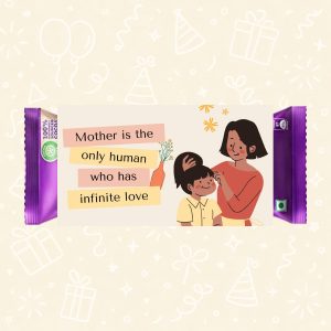 “Mother’s Infinite Love” Emotional Chocolate Wrapper