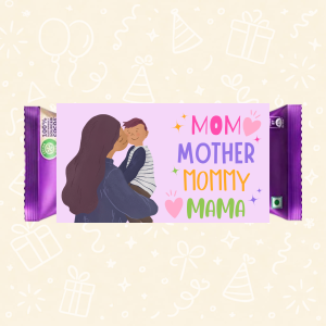 “Mom Mother Mommy Mama” Fun Chocolate Wrapper