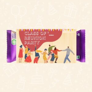 Class Reunion Chocolate Wrapper – “Class of ___ Reunion Party”