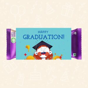 Happy Graduation – Printable Chocolate Wrapper for Graduation Gifts