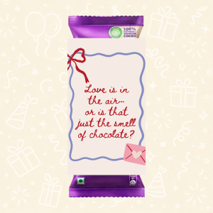 Love Is in the Air – Chocolate Romance Wrapper