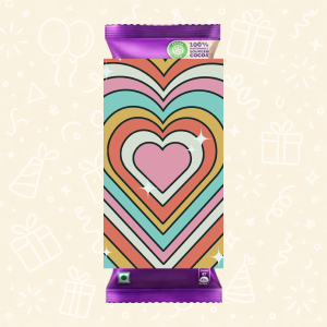 Layered Hearts – Modern Love Pattern Wrapper